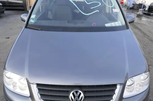 VW Touran 1T Caddy 2K Motorhaube Klappe Frontklappe grau LD7X platinumgrey 902