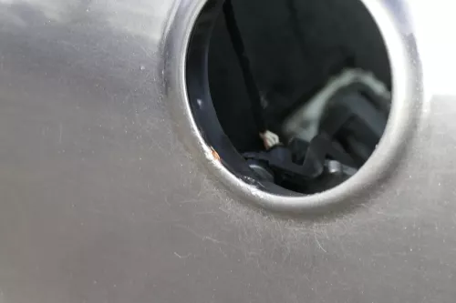 VW Golf 5 V Heckklappe hinten Kofferraumklappe + Scheibe schwarz LC9Z black magi (151925)