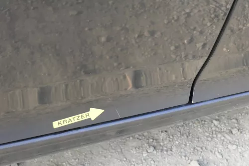 VW Golf 5 V 1K Tür Türrahmen hinten rechts 4/5-Türer schwarz LC9Z blackmagic (151926)