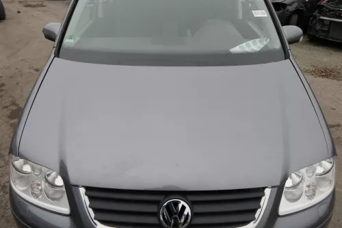 VW Touran 1T Caddy 2K Motorhaube Klappe Frontklappe grau LD7X platinumgrey 946 (151946)