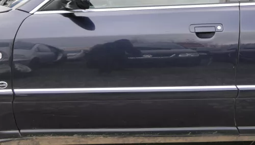 Audi A8 4D Tür Türblatt vorne links Fahrertür blau LZ5L Nur TÜRBLATT (152156)