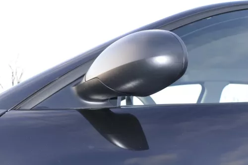 Seat Ibiza 6L mechanischer mechanis manuell Spiegel Außenspiegel links schwarz m (152302)