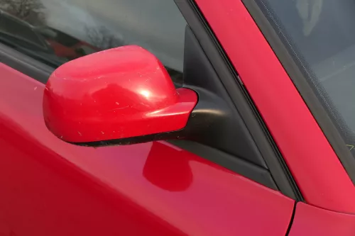 VW Passat 3BG 3B elektrischer Spiegel Außenspiegel rechts rot LY3D (152395)