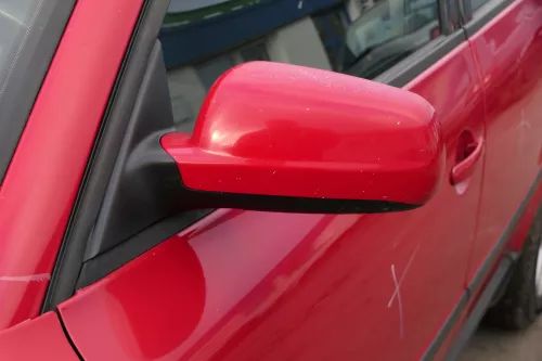 VW Passat 3BG 3B elektrischer Spiegel Außenspiegel links rot LY3D tornadorot (152396)