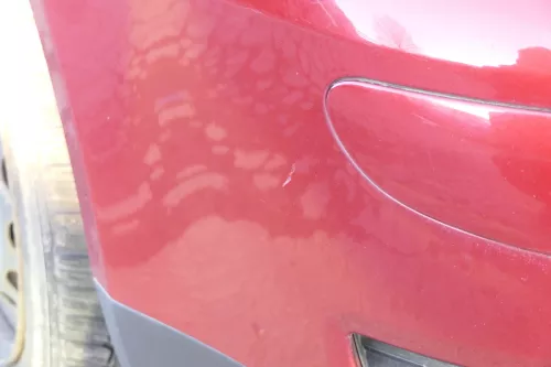 VW Touran 1T Stoßstange vorne Frontstoßstange Stoßfänger wein-rot braun LA3W red (152449)