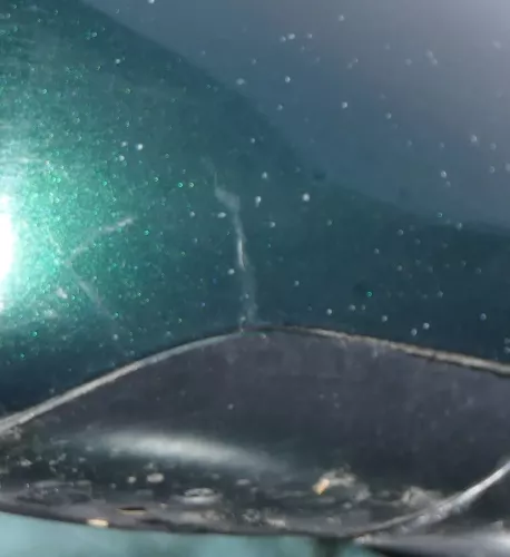 Audi A6 4B Spiegel Außenspiegel rechts elektrisch grün LZ6H mit GLAS (152599)