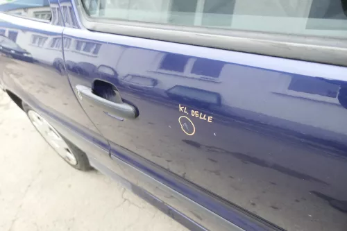 VW Polo 6N 6N2 Tür vorne rechts Beifahrertür 2/3-Türer blau LB5N indigoblau (152755)