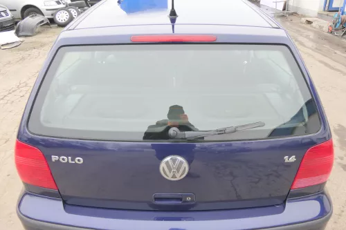 VW Polo 6N2 Heckklappe Klappe hinten Kofferraumklappe blau LB5N- ohne Anbauteile (152757)