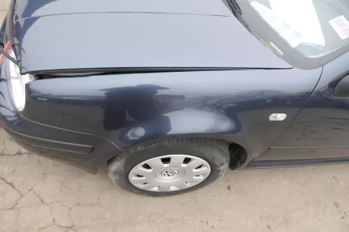 VW Golf 4 Kotflügel vorne links blau LC5F bluegraphit  (152772)