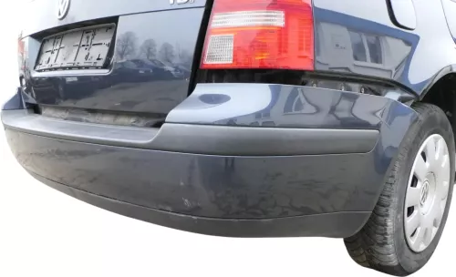 VW Golf 4 Kombi Avant Stoßstange hinten Heckstoßstange Stoßfänger blau grau LC5F (152781)
