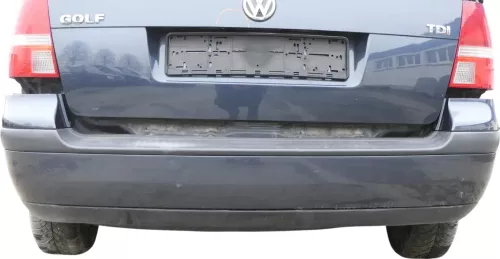 VW Golf 4 Kombi Avant Stoßstange hinten Heckstoßstange Stoßfänger blau grau LC5F (152781)