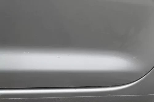 VW Touran 1T Tür hinten links grau LD7S mit Scheibe - OHNE Anbauteile (152932)