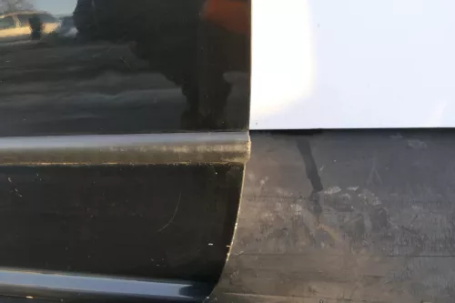 VW Golf 4 Tür vorne links Fahrertür 2/3-Türer schwarz L041 uni (153120)
