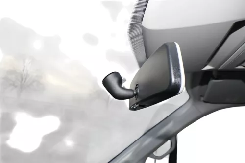 VW Crafter 7C MAN TGE Spiegel Innen Innenspiegel Rückspiegel schwarz (153186)