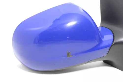 VW Golf 4 Bora elektrischer Spiegel vorne rechts Außenspiegel blau LA5C + Glas (153879)