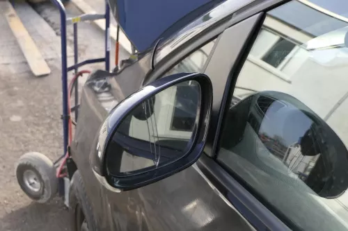 VW Golf 5 5M1 Plus elektrischer Spiegel Außenspiegel links Blinker schwarz LC9Z (154917)