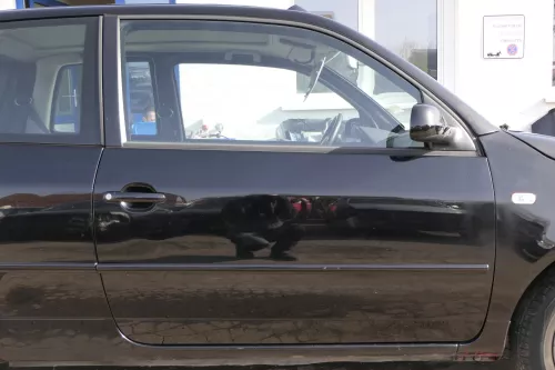 VW Lupo Seat Arosa Tür vorne rechts Beifahrertür schwarz L041 (mechanischer FH g