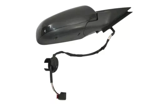 Audi A3 8P elektrischer Spiegel Außenspiegel vorne rechts schwarz LY9B 2/3-Türer (154991)