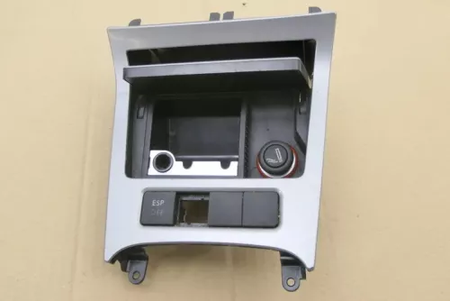 VW Golf 5 Aschenbecher Zigarettenanzünder vorne 1K0857961 Aludekor silber Alu (155104)