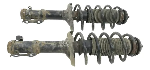 VW Lupo Polo 6N Arosa Federbein Feder Federn Stoßdämpfer vorne links + rechts