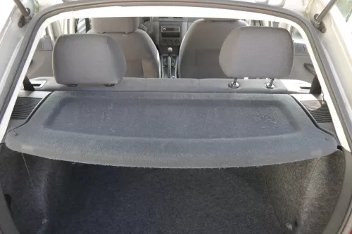 Skoda Fabia 6Y Hutablage Abdeckung Kofferraum schwarz hinten Schrägheck (155345)