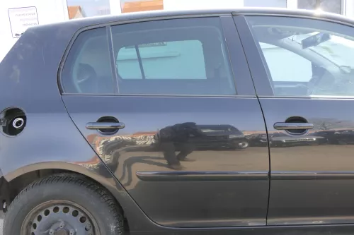 VW Golf 5 V 1K Tür Türrahmen hinten rechts 4/5-Türer schwarz LC9Z blackmag (155515)