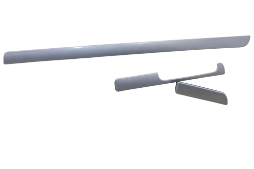 VW Golf 5 1K Verkleidung Abdeckung Dekor silber links + rechts titan grau (155520)