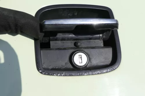 Seat Arosa 6H Heckklappe Klappe hinten Kofferraumklappe gelb grün LS6G Facelift (155545)