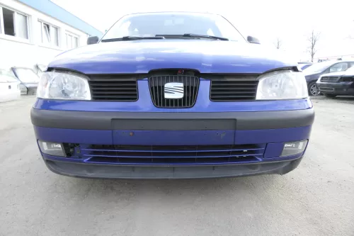 Seat Ibiza 6K Stoßstange Frontstoßstange vorne blau LS5N Facelift ab1999 Grill