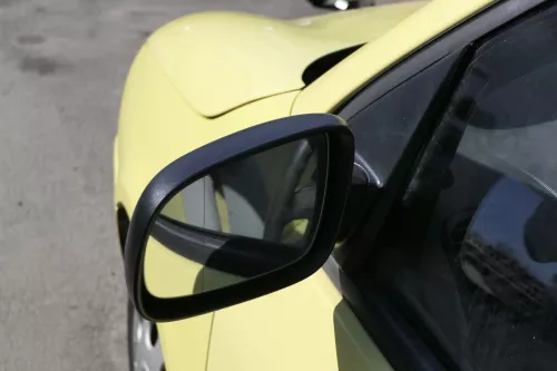 VW Lupo Arosa manueller Spiegel Außenspiegel links manuell schwarz groß 150x105 (155675)