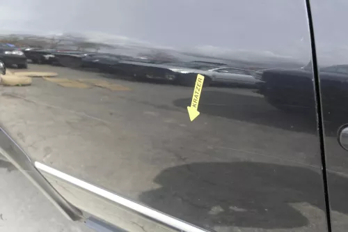 VW Passat 3B 3BG Limousine Tür hinten rechts schwarz LC9Z chrom ohne Anbauteile (155870)