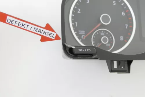 VW Tiguan 5N Tacho Tachometer Kombiinstrument 99.000km 5N0920883B Benziner  (155917)