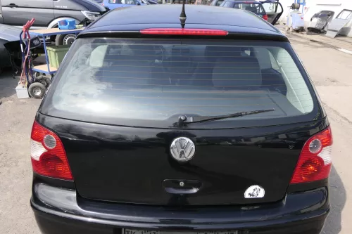 VW Polo 9N3 9N Heckklappe Kofferraumklappe Klappe schwarz L041 uni Heck (155950)