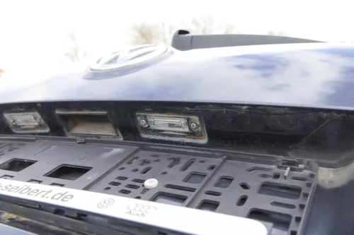 VW Passat 3C Kombi Variant Heckklappe Klappe Scheibe grau blau LC5F - ohne Anbau (155974)
