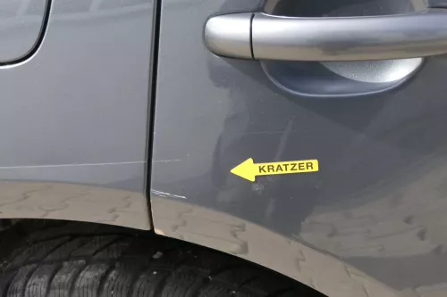 VW Touareg 7L Tür hinten rechts grau LD7U - ohne Anbauteile (156014)