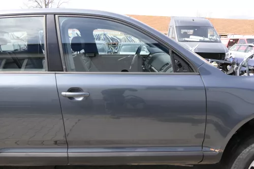 VW Touareg 7L Tür Beifahrertür vorne rechts grau LD7U - ohne Anbauteile (156015)