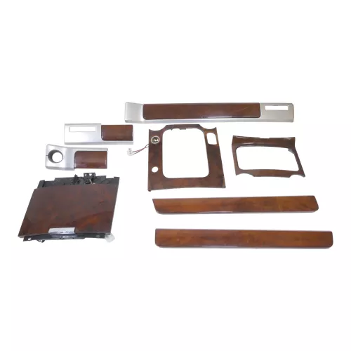 VW Touareg 7L Aschenbecher Mitteltunnel Tunnel Holz Dekor Wurzelnuss Abdeckung T