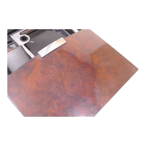 VW Touareg 7L Aschenbecher Mitteltunnel Tunnel Holz Dekor Wurzelnuss Abdeckung T (156036)