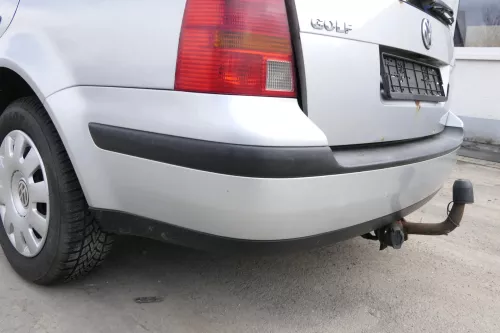 VW Golf 4 Kombi Avant Stoßstange hinten Heckstoßstange Stoßfänger silber LA7W (156169)