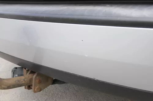 VW Golf 4 Kombi Avant Stoßstange hinten Heckstoßstange Stoßfänger silber LA7W (156169)