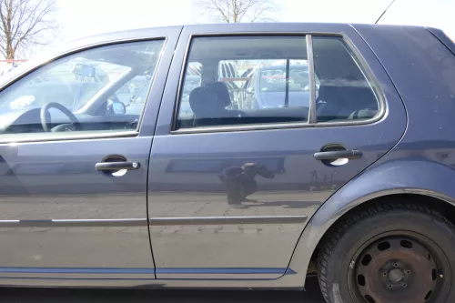VW Golf 4 1J Limousine Tür hinten links grau blau LC7V blue (KEINkombi) (156266)