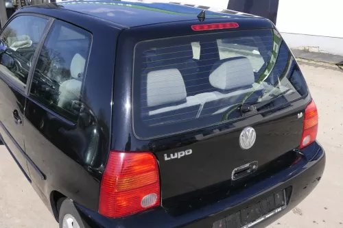 VW Lupo 6X Heckklappe Klappe Kofferraumklappe Scheibe schwarz L041 ohne Anbautei (156287)