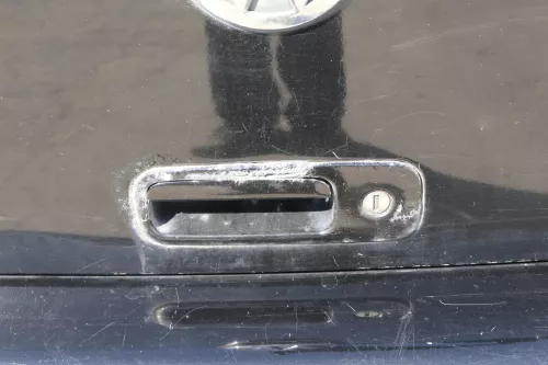 VW Lupo 6X Heckklappe Klappe Kofferraumklappe Scheibe schwarz L041 ohne Anbautei (156287)