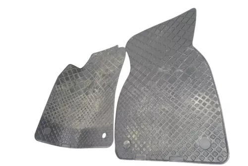 2x Original Audi A6 4B Fußmatten Fußmatte vorne links rechts Gummi