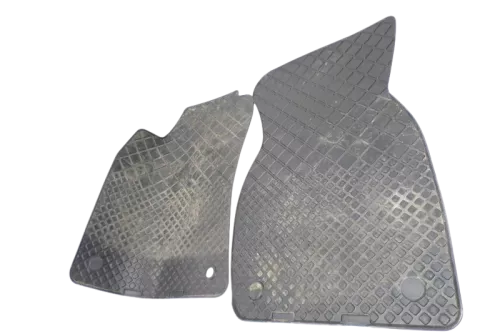 2x Original Audi A6 4B Fußmatten Fußmatte vorne links rechts Gummi  (156410)