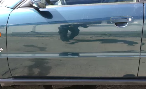 Audi A4 B5 Tür nur Türblatt vorne links Fahrertür grün LZ6U Kombi od Limo (156427)