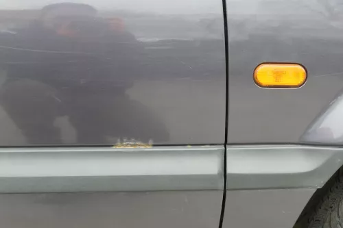 VW Passat 3A 35i Kombi Limo Tür vorne rechts Beifahrertür grau LC5P ohneAnbautei (156509)