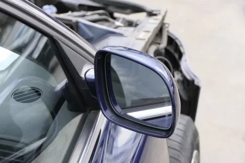 VW Passat 3BG 3B elektrischer Spiegel Außenspiegel rechts blau LB5N indigoblau G (156561)