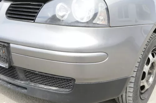 Seat Arosa 6H Stoßstange Frontstoßstange vorne grau LS7U ab ca.Bj. 2000 Facelift (156844)