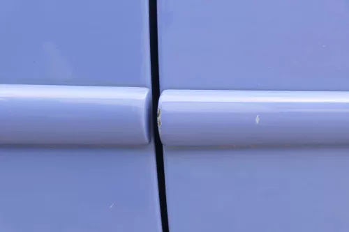 VW Lupo Seat Arosa Tür vorne rechts Beifahrertür blau LR5A (mechanischer Fenster (156884)